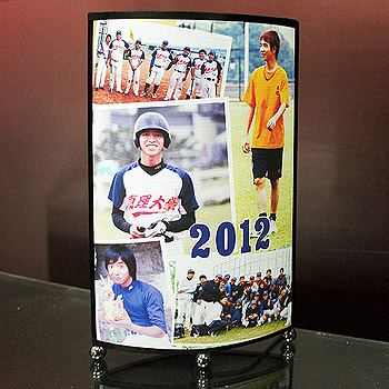 彩印油布畫小夜燈-中型(畢業篇)